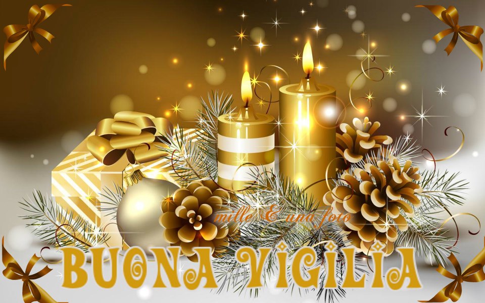 Gif Auguri di Buona Vigilia di Natale 2017 per il 24 Dicembre – tutte